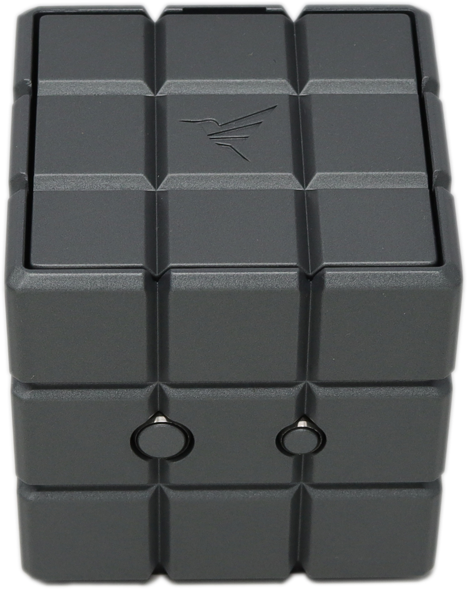 Cutters & Accessories Colibri Cigar Cutter - Heritage Cube Charcoal
