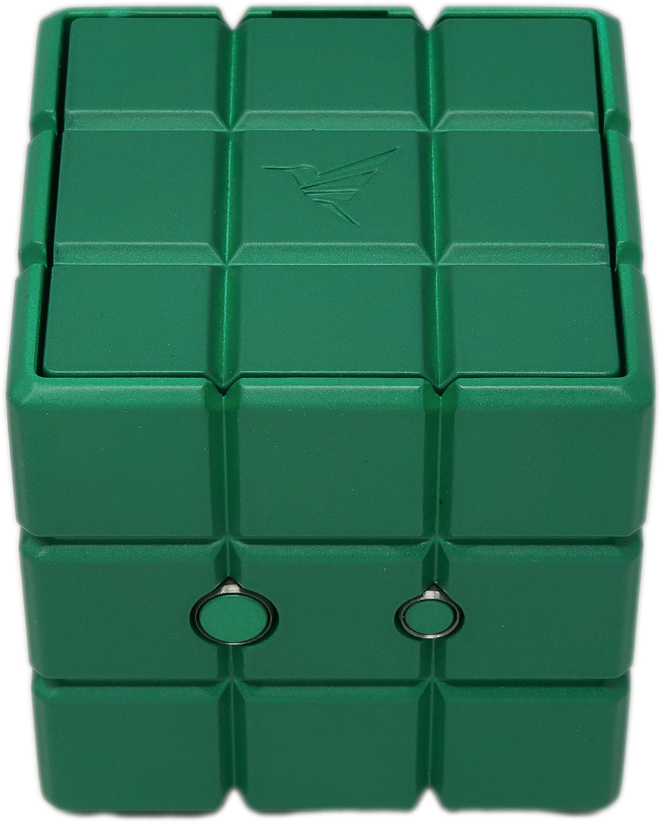 Cutters & Accessories Colibri Cigar Cutter - Heritage Cube Green
