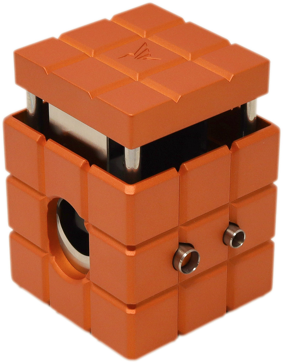 Cutters & Accessories Colibri Cigar Cutter - Heritage Cube Orange