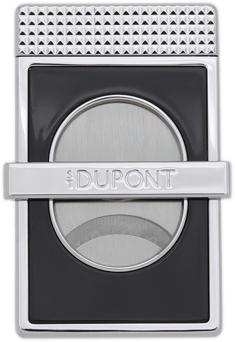 Cutters & Accessories S.T. Dupont Slim Cigar Cutter Black and Chrome