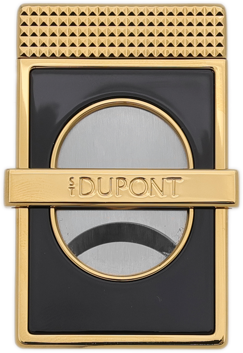 Cutters & Accessories S.T. Dupont Slim Cigar Cutter Black and Gold