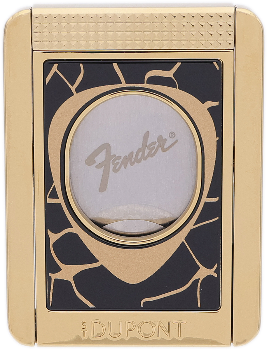 Cutters & Accessories S.T. Dupont Cigar Cutter and Stand Fender Black/Gold