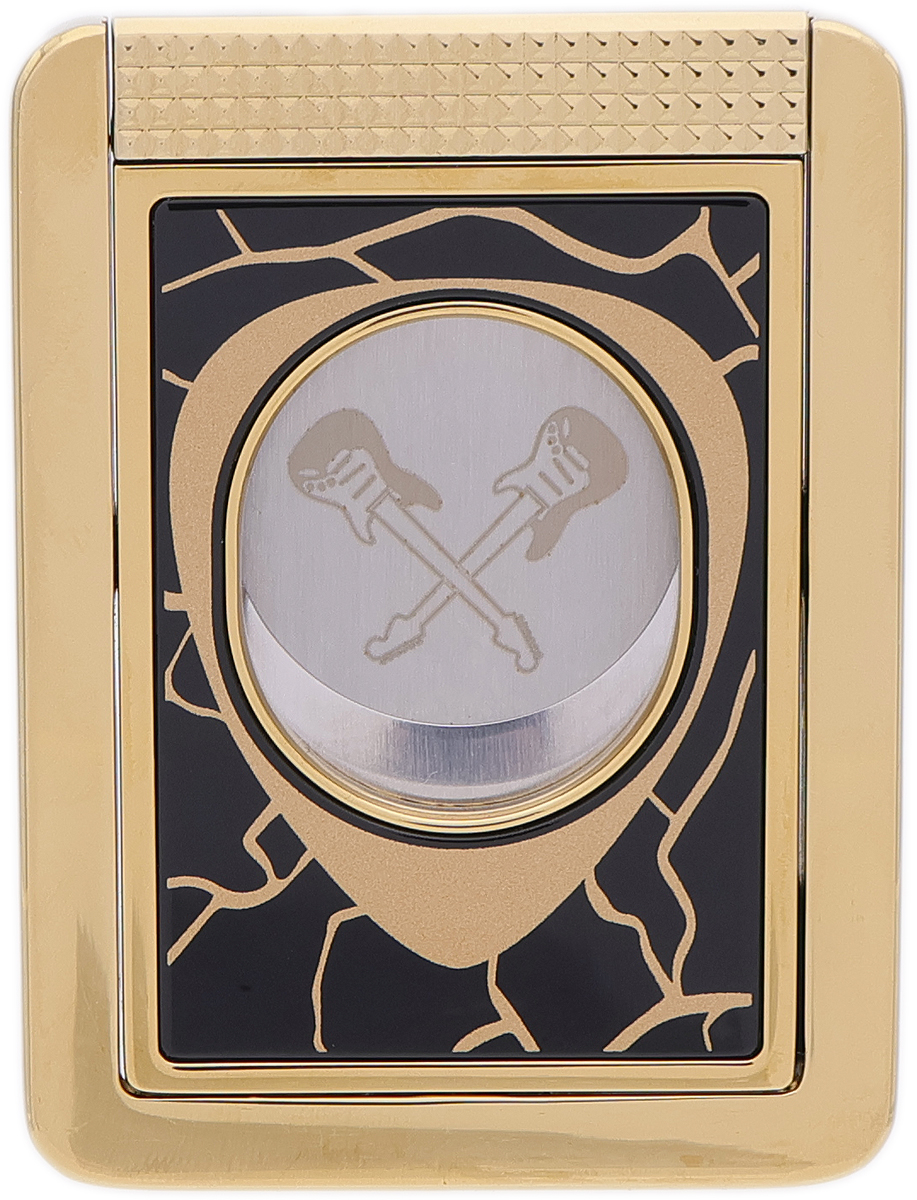 Cutters & Accessories S.T. Dupont Cigar Cutter and Stand Fender Black/Gold