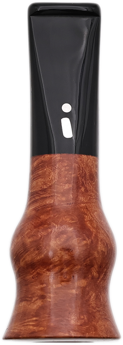 Cutters & Accessories Jacono Toscano Mouthpiece - Briar Rose (Black Tapered Stem) (E)