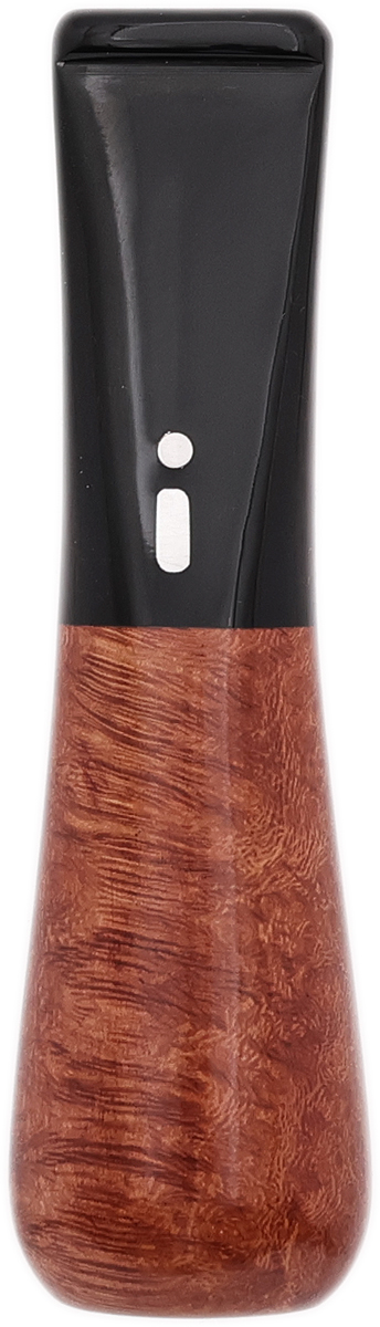 Cutters & Accessories Jacono Toscano Mouthpiece - Briar Bulb (Black Tapered Stem)