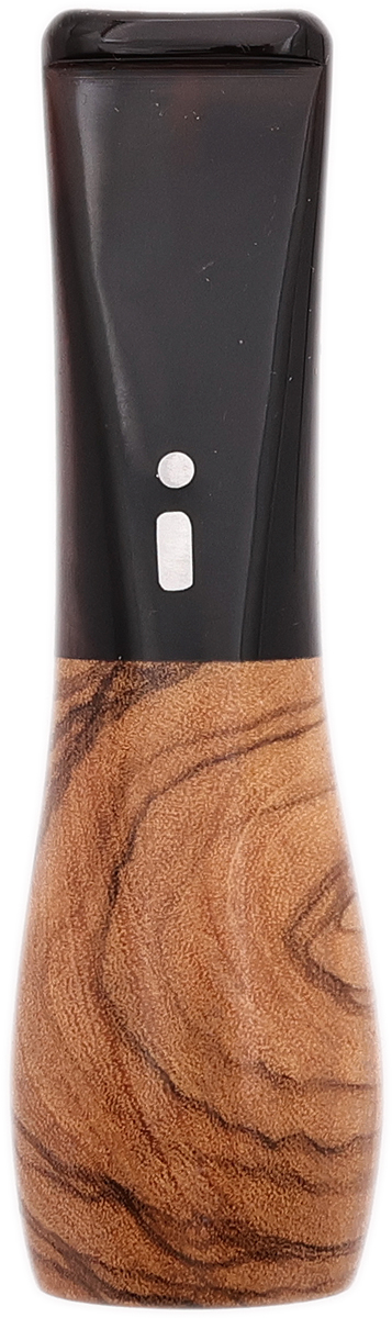 Cutters & Accessories Jacono Toscano Mouthpiece - Olivewood Bulb (Red Shimmer Tapered Stem) (E)