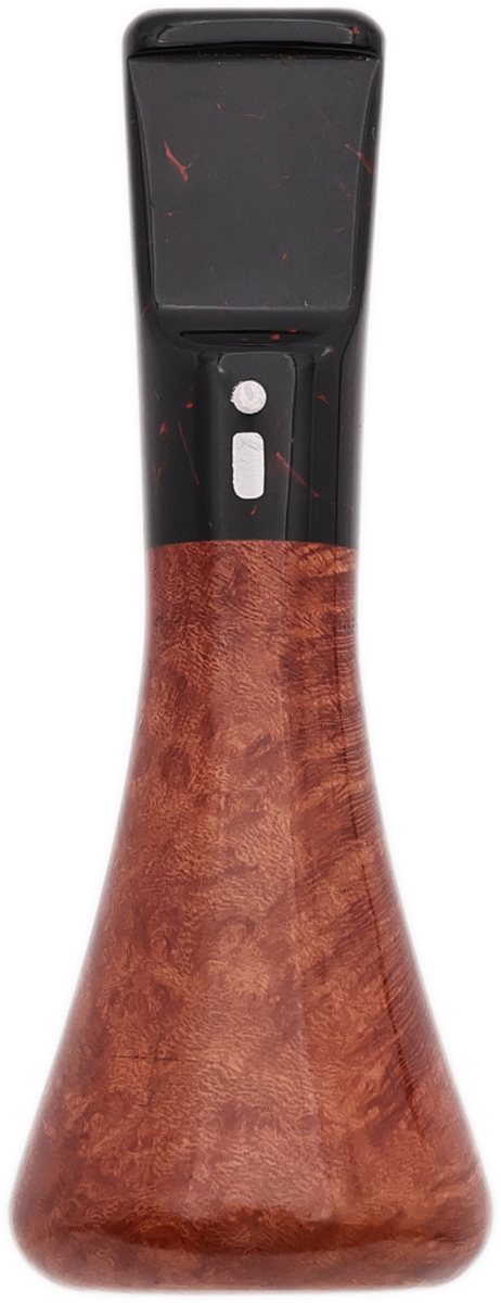 Cutters & Accessories Jacono Toscano Mouthpiece - Briar Tulip (Orange and Black Crackle Stem)