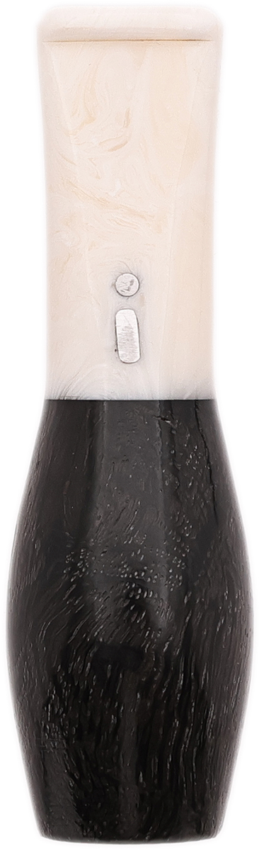 Cutters & Accessories Jacono Toscano Mouthpiece - Morta Bulb (White Swirl Tapered Stem) (E)