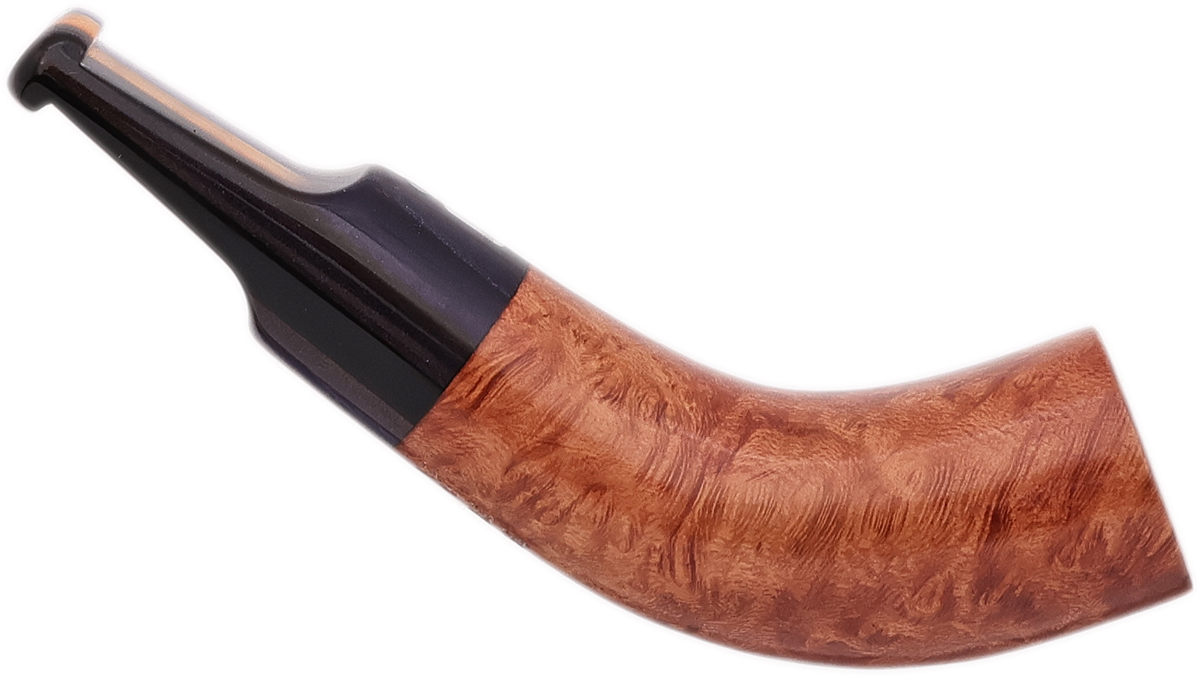 Cutters & Accessories Jacono Toscano Mouthpiece - Briar Angled Classic (Purple and Yellow Shimmer Saddle Stem) (EE)