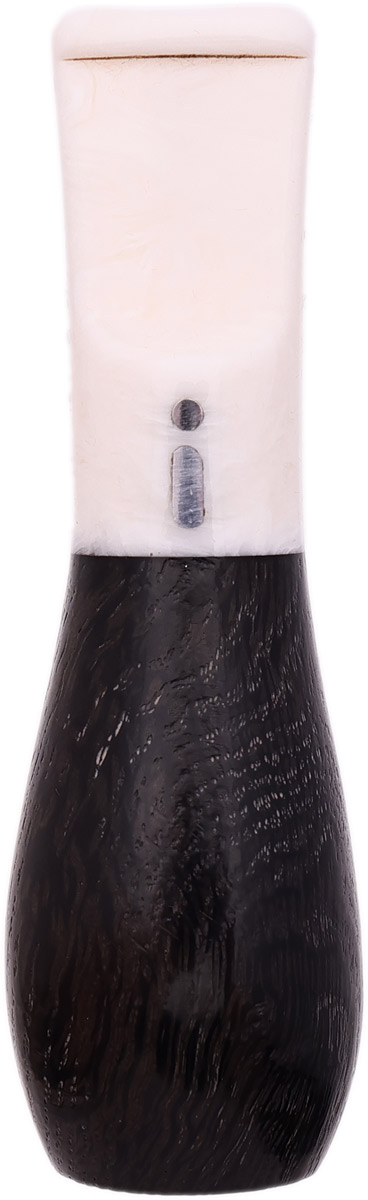 Cutters & Accessories Jacono Toscano Mouthpiece- Bog Oak Bulb (White Saddle Stem) (E)