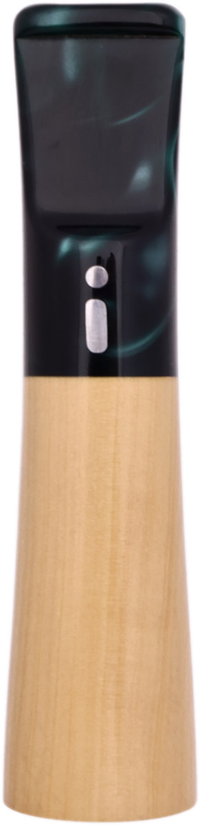 Cutters & Accessories Jacono Toscano Mouthpiece- Boxwood Classic (Emerald Saddle Stem) (E)