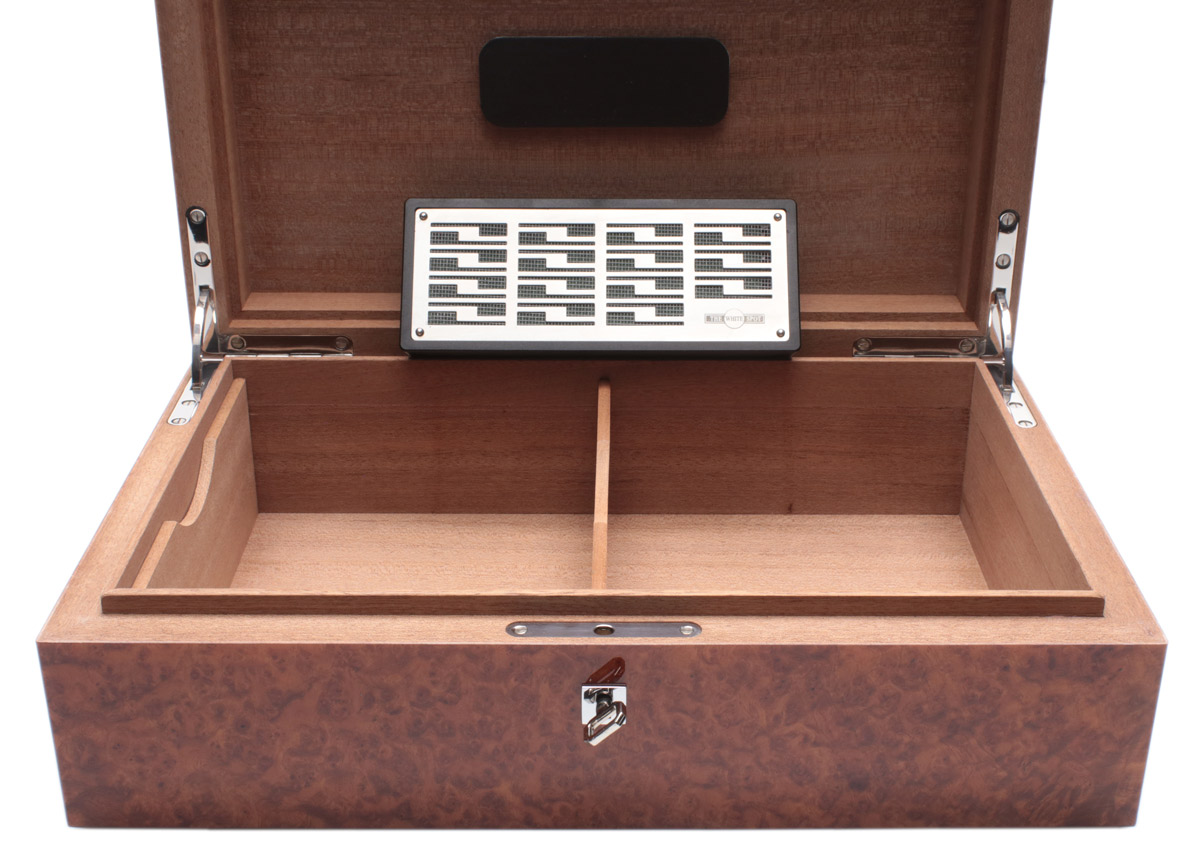 Humidors & Travel Cases Dunhill Humidor - Amboyna Burl Large