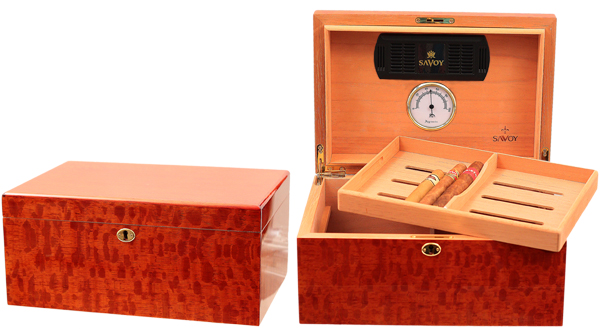 Humidors & Travel Cases Savoy Beetlewood Large Humidor