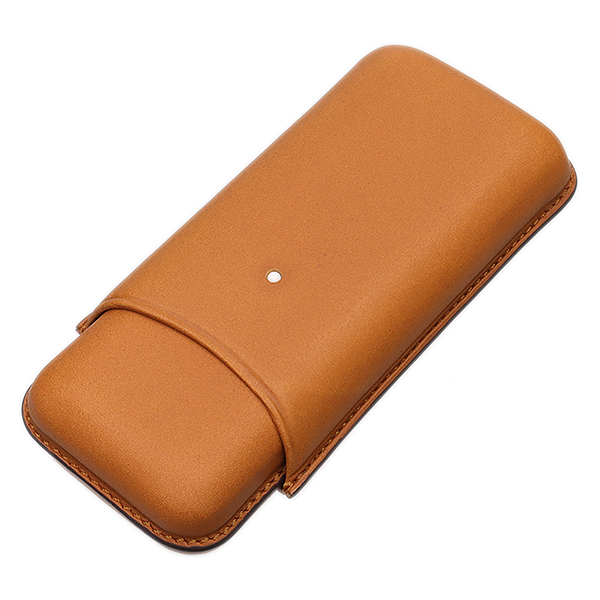 Humidors & Travel Cases Dunhill Terracotta Two Cigar Case Robusto