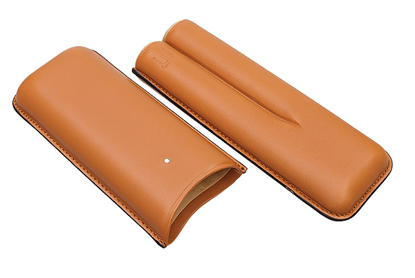 Humidors & Travel Cases Dunhill Terracotta Two Cigar Case Corona Extra