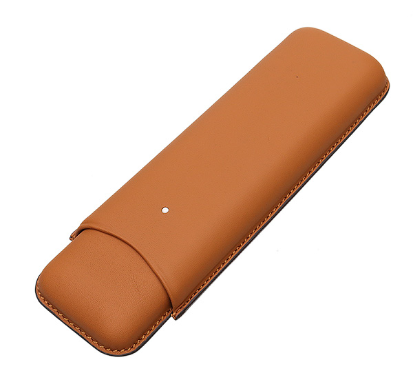 Humidors & Travel Cases Dunhill Terracotta Two Cigar Case Churchill
