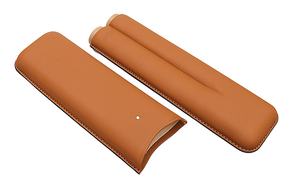 Humidors & Travel Cases Dunhill Terracotta Two Cigar Case Churchill