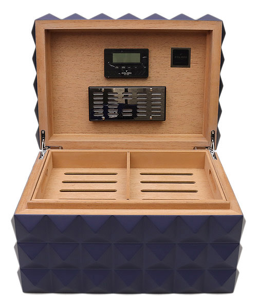 Humidors & Travel Cases Colibri Grand Quasar Humidor Navy