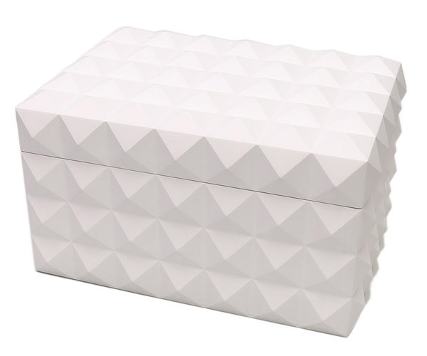 Humidors & Travel Cases Colibri Humidor - Grand Quasar White