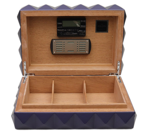 Humidors & Travel Cases Colibri Quasar Desktop Humidor Navy