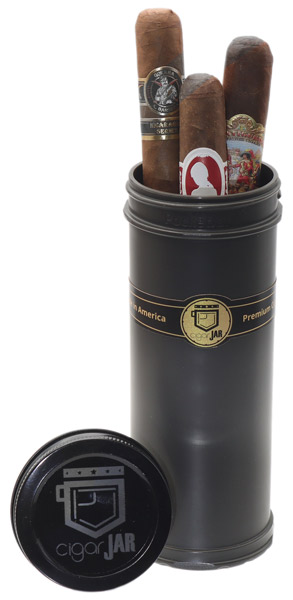 Humidors & Travel Cases CigarJar Black