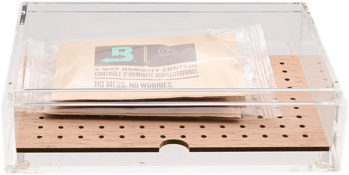 Humidors & Travel Cases Boveda Humidor - Acrylic (12-20 Count)