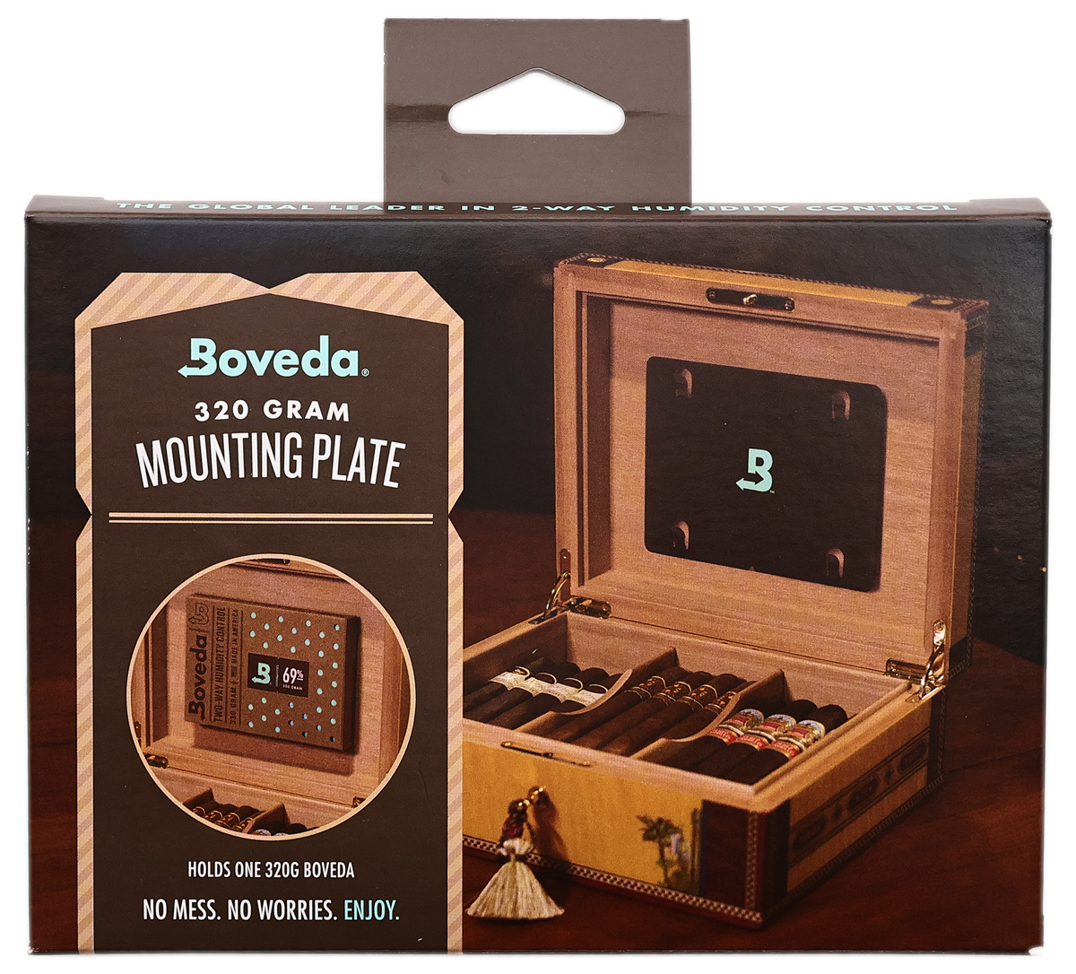 Humidification Boveda 320g Mounting Plate