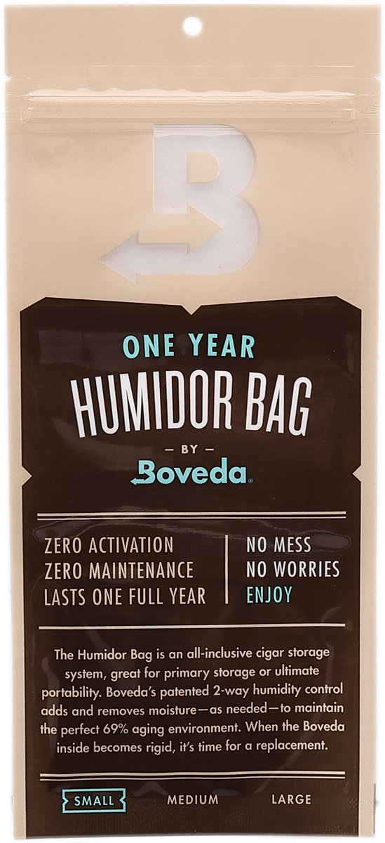 Humidification Boveda Small 1-Year Humidor Bag