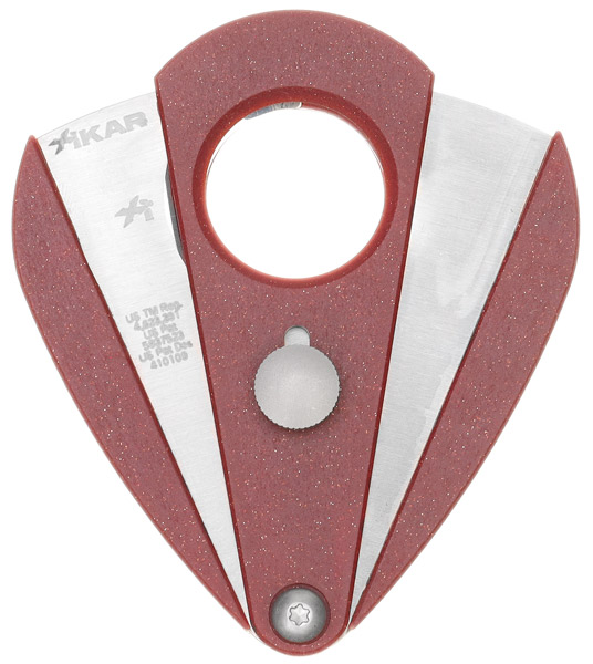 Xikar Cigar Accessories Xikar Xi2 Cigar Cutter  Bloodstone Red