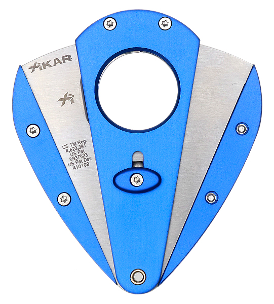 Cigar Accessories Xikar Xi1 Blue Cigar Cutter
