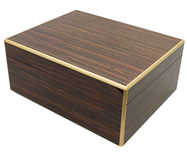Cigar Accessories Savoy Black Calabash Medium Humidor