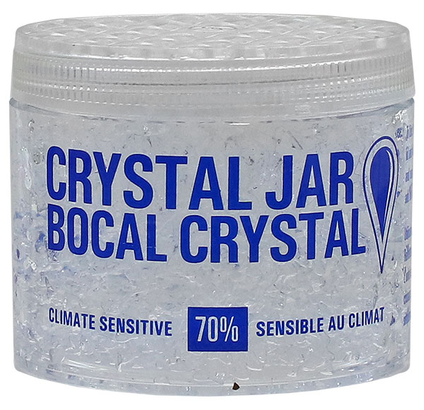 Humidification Brigham Crystal Jar 70% Humidifications 4oz