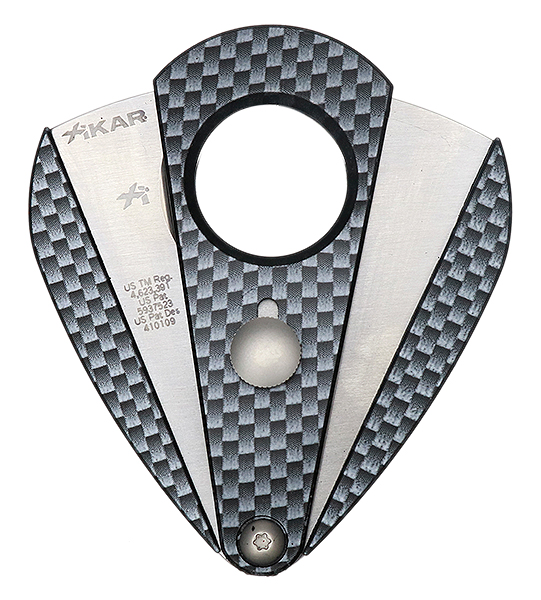 Cutters & Accessories Xikar Xi2 Cigar Cutter- Carbon Fiber Look