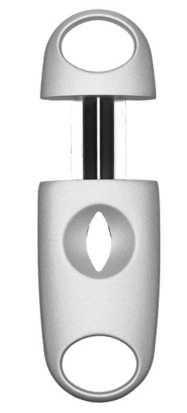 Cutters & Accessories Xikar VX V-Cut Cigar Cutter Silver