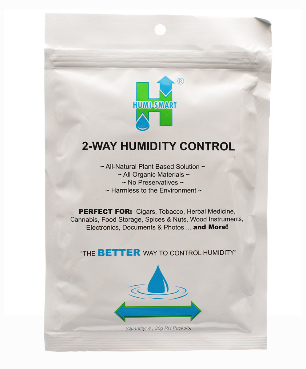 Cigar Accessories Humi-Smart 30g Humidity Control Four Packet Foil Pack-69%