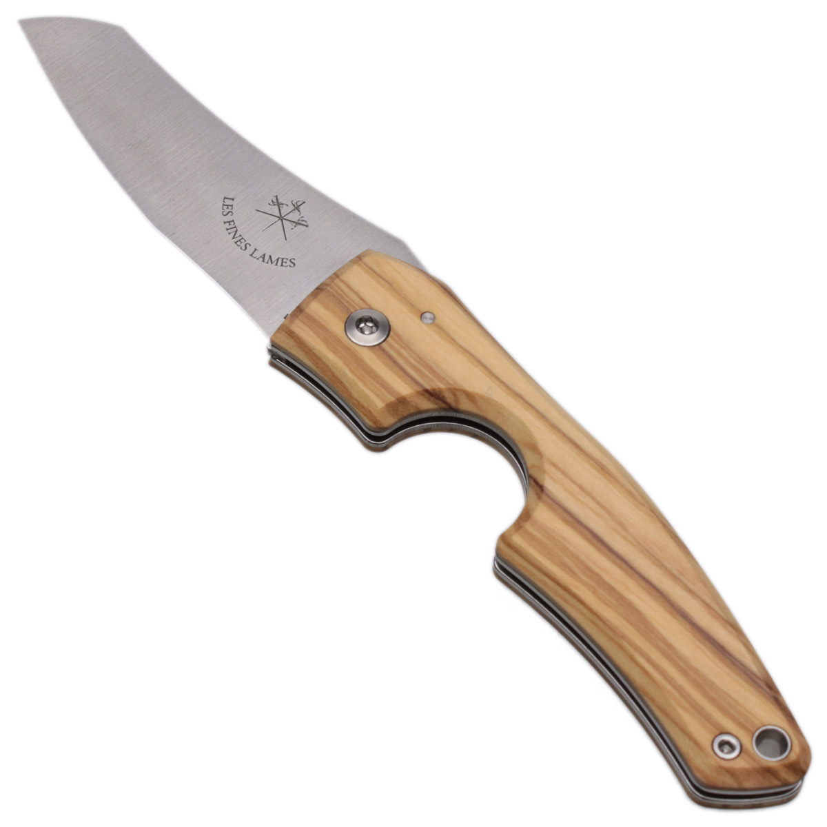 Cutters & Accessories Les Fines Lames Le Petit Cigar Cutter Olivewood