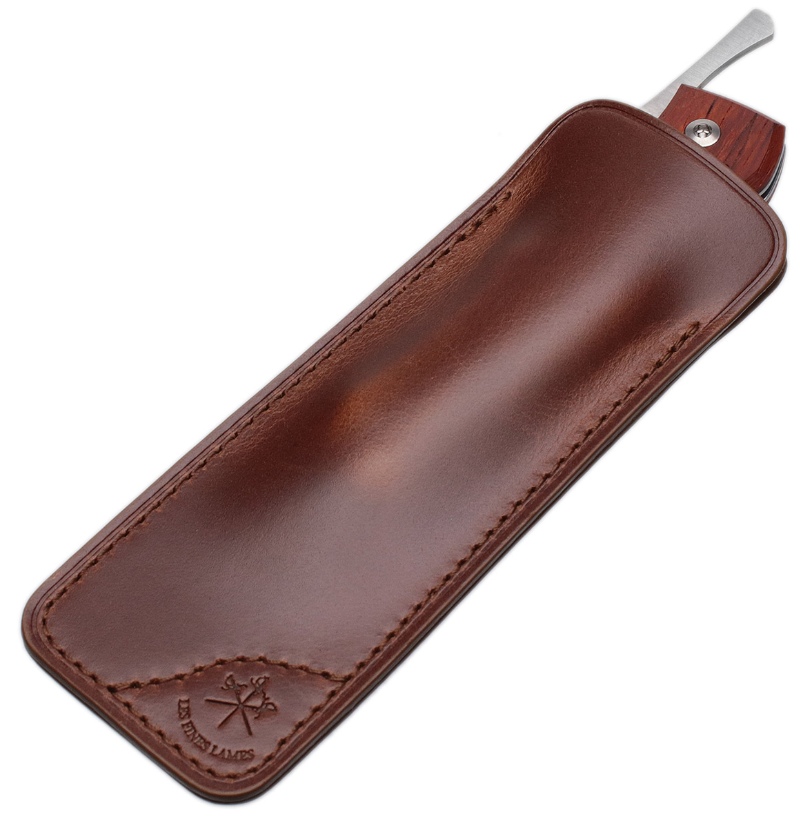 Cutters & Accessories Les Fines Lames Sheath for Le Petit Cigar Cutter Tan