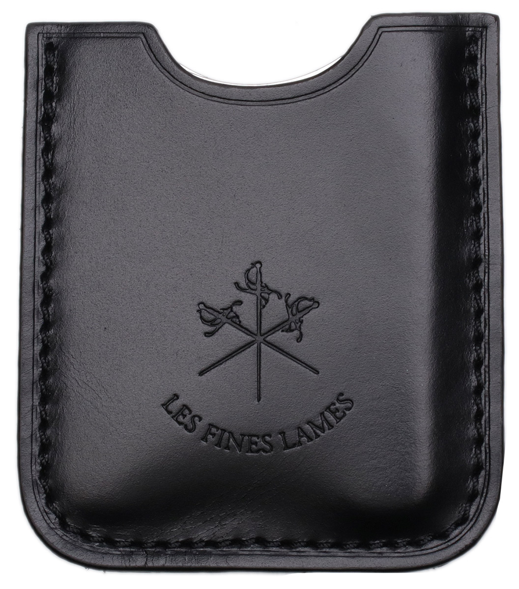 Cutters & Accessories Les Fines Lames Leather Cigar Stand Black