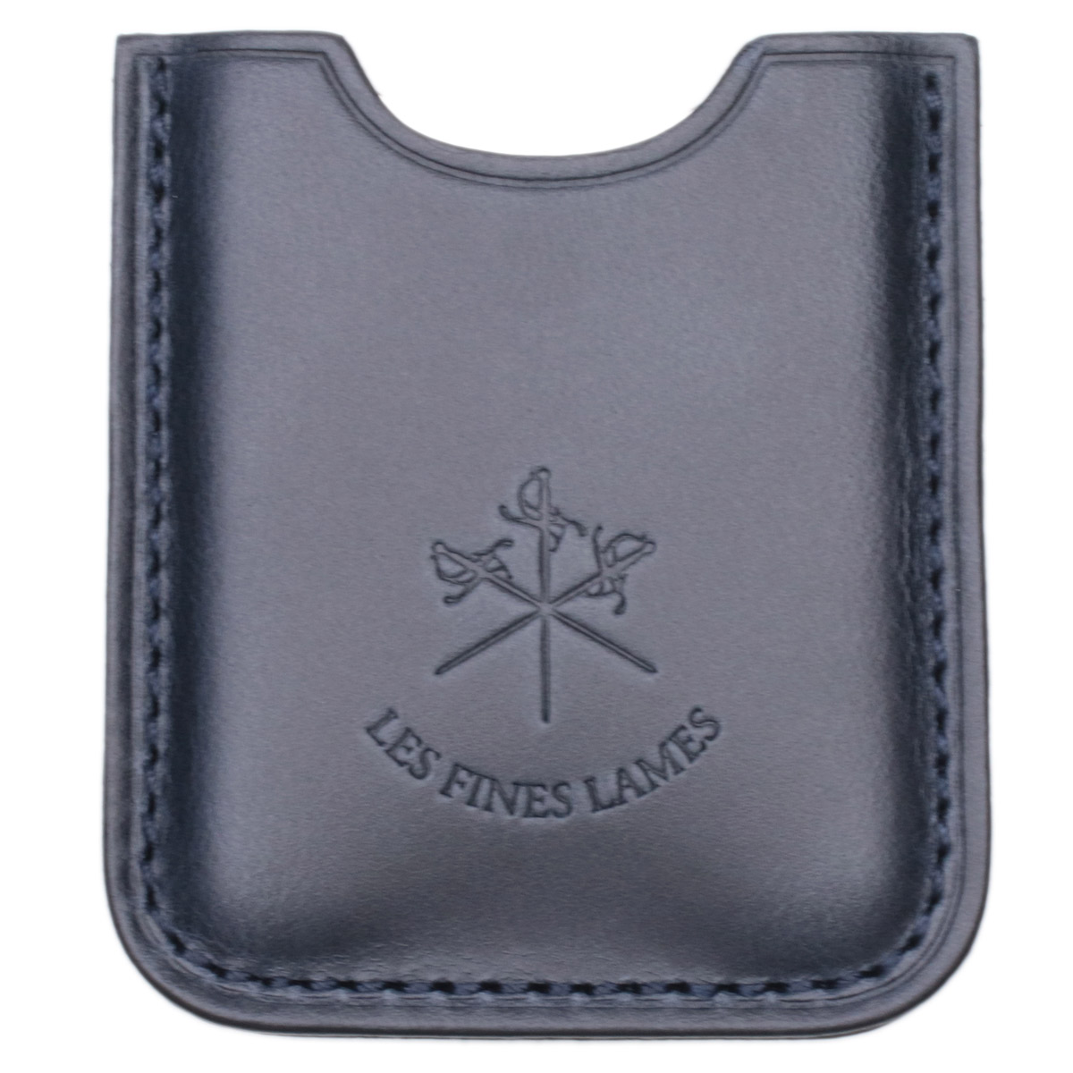 Cutters & Accessories Les Fines Lames Leather Cigar Stand Petrol Blue