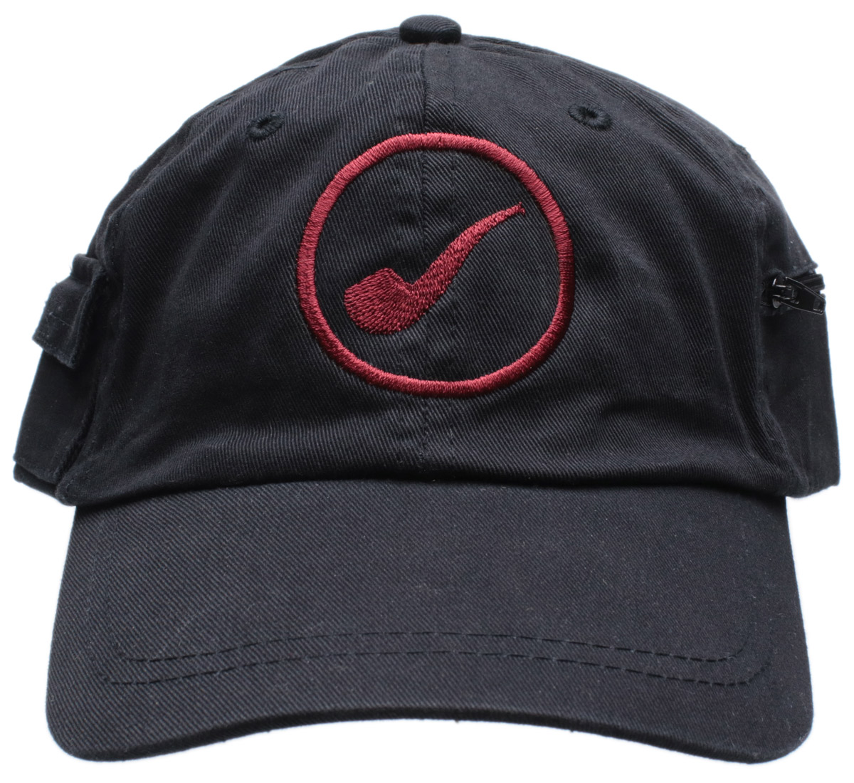 Gifts Smokingpipes Baseball Cap Black (with Pockets)