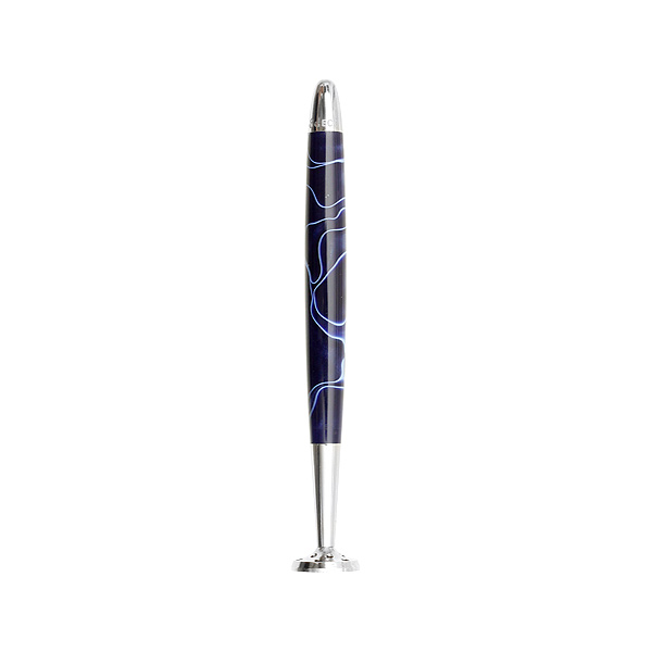Tampers & Tools 8deco Tamper - Classic Midnight Blue with Blue Swirl