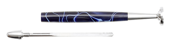 Tampers & Tools 8deco Tamper - Classic Midnight Blue with Blue Swirl
