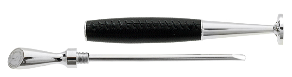 Tampers & Tools 8deco Black Leather Double Ended Tamper