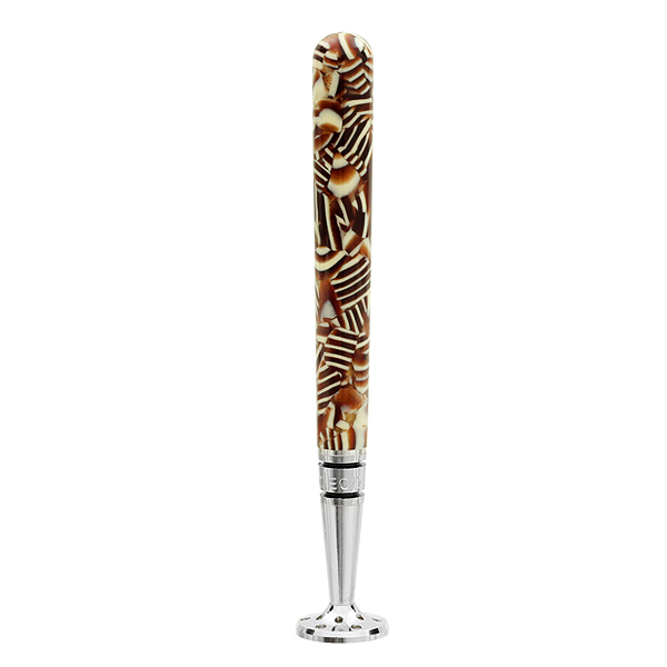 Tampers & Tools 8deco Tamper - Club Tan and Brown Mosaic