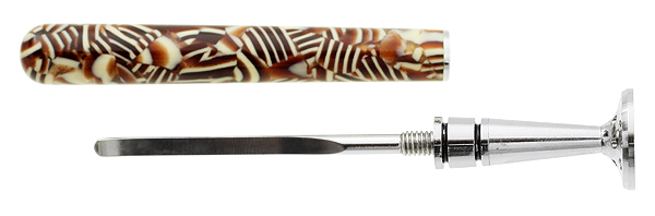 Tampers & Tools 8deco Tamper - Club Tan and Brown Mosaic