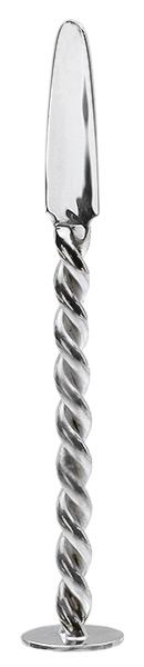 Pipe Supplies Intertwined Sterling Silver Pipe Tamper