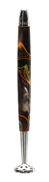 Pipe Supplies 8deco Classic Tamper Brown with Orange,Pearl Swirl