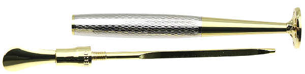 Pipe Supplies 8deco Legend Tamper Silver Diamond Cut