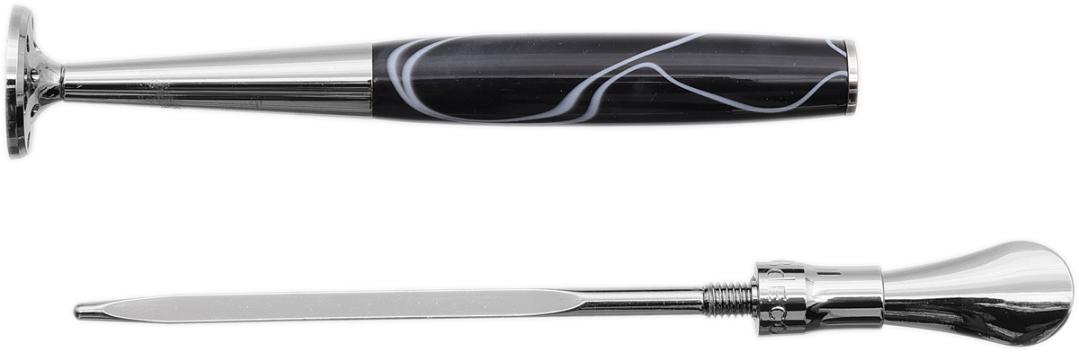 Tampers & Tools 8deco Tamper - Legend Black with Smoke Swirl
