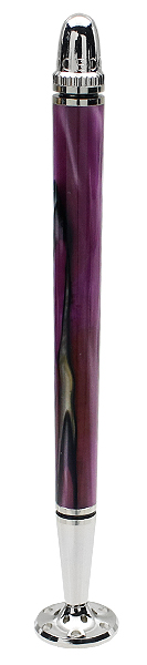 Pipe Supplies 8deco Lucky 8 Tamper Amethyst and Pearl